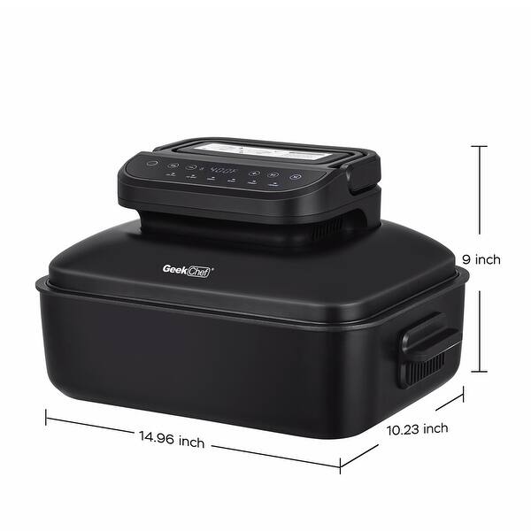 7 In 1 Smokeless Electric Indoor Grill with Air Fry On Sale Bed