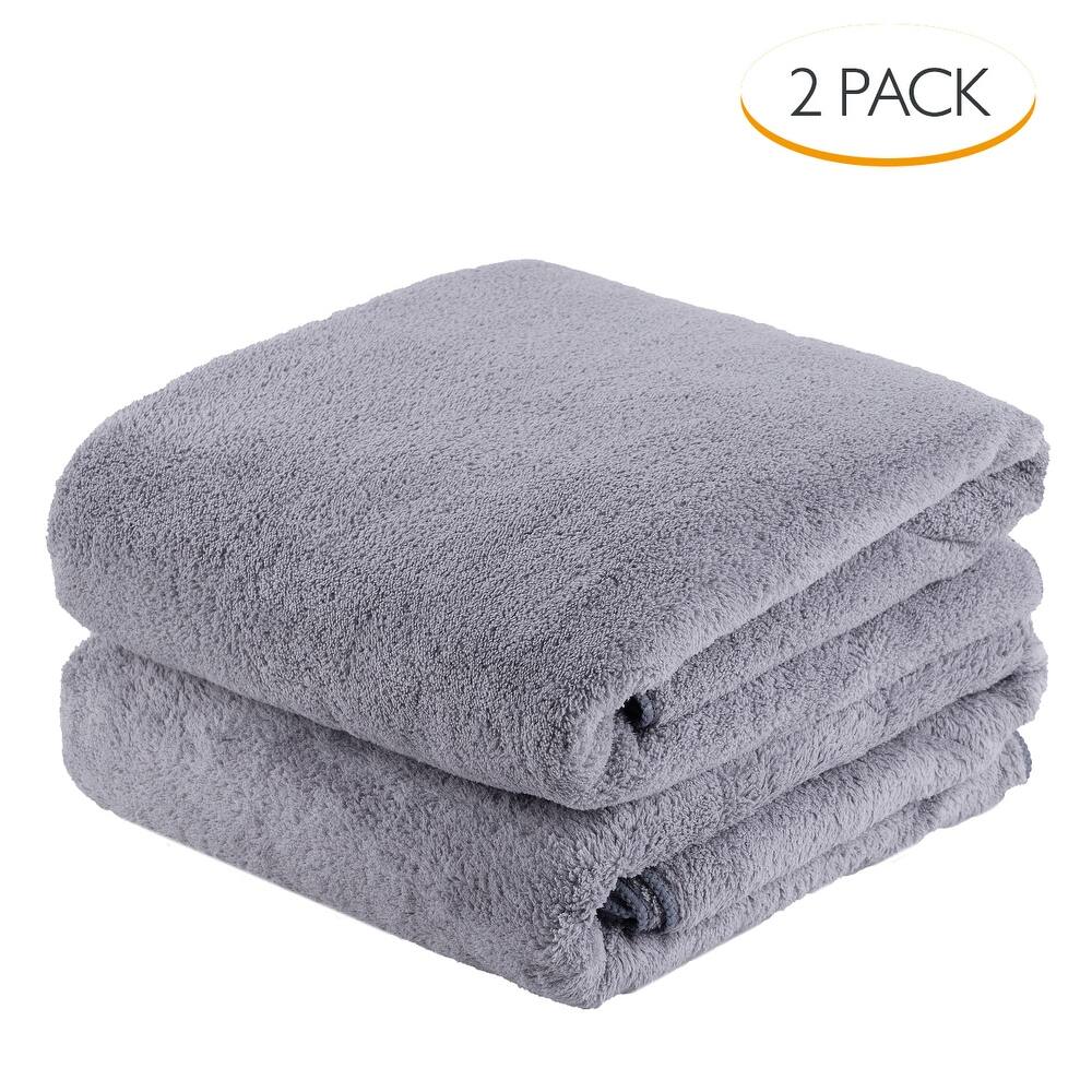 6 Pack Plush Fleece Towel Set