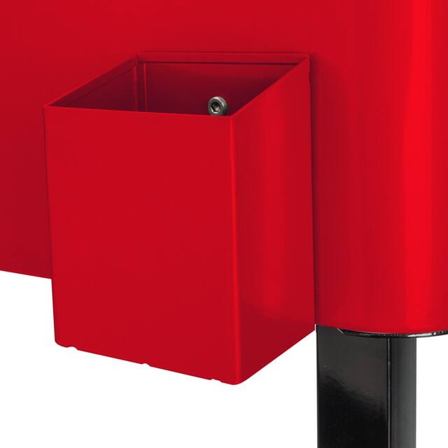 Ice Chest Cooler Cart Red