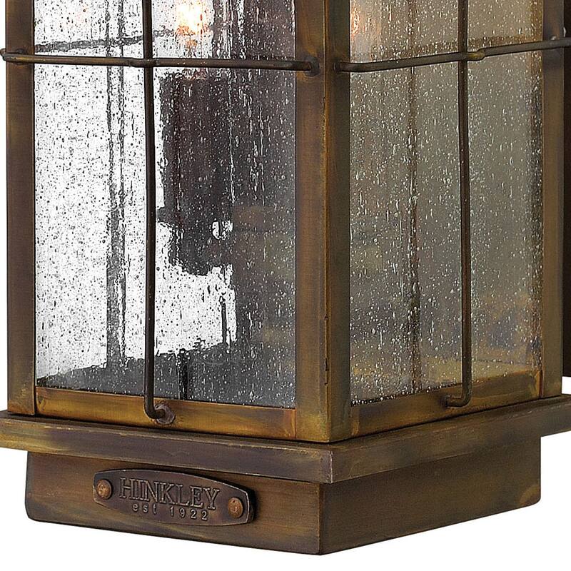 Hinkley Lighting Bingham 16" Tall 2 Light Outdoor Lantern Wall Sconce