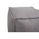 preview thumbnail 7 of 7, Allan Andrews Square Pouf Panama Stone