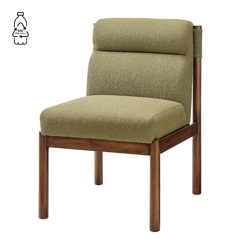 NPD Furniture Micah Dining Side Chair - Palladian Green/Fabric