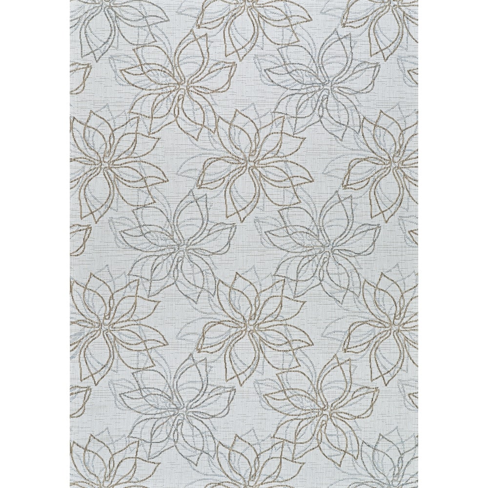 Dream Decor Rugs Grace Rosette Indoor Outdoor Area Rug