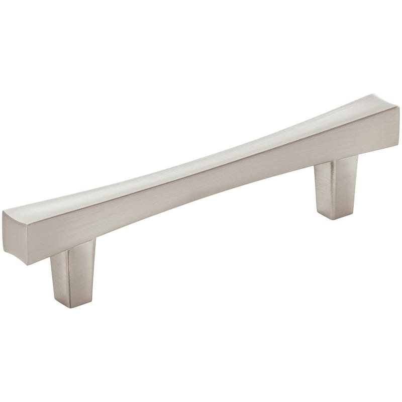 Amerock BP37322 Pailou 3-3/4" Center to Center Bar Cabinet Pull - Satin Nickel