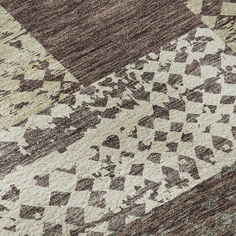 Premium Washable Super Soft Casual Geo Mayfield Rug