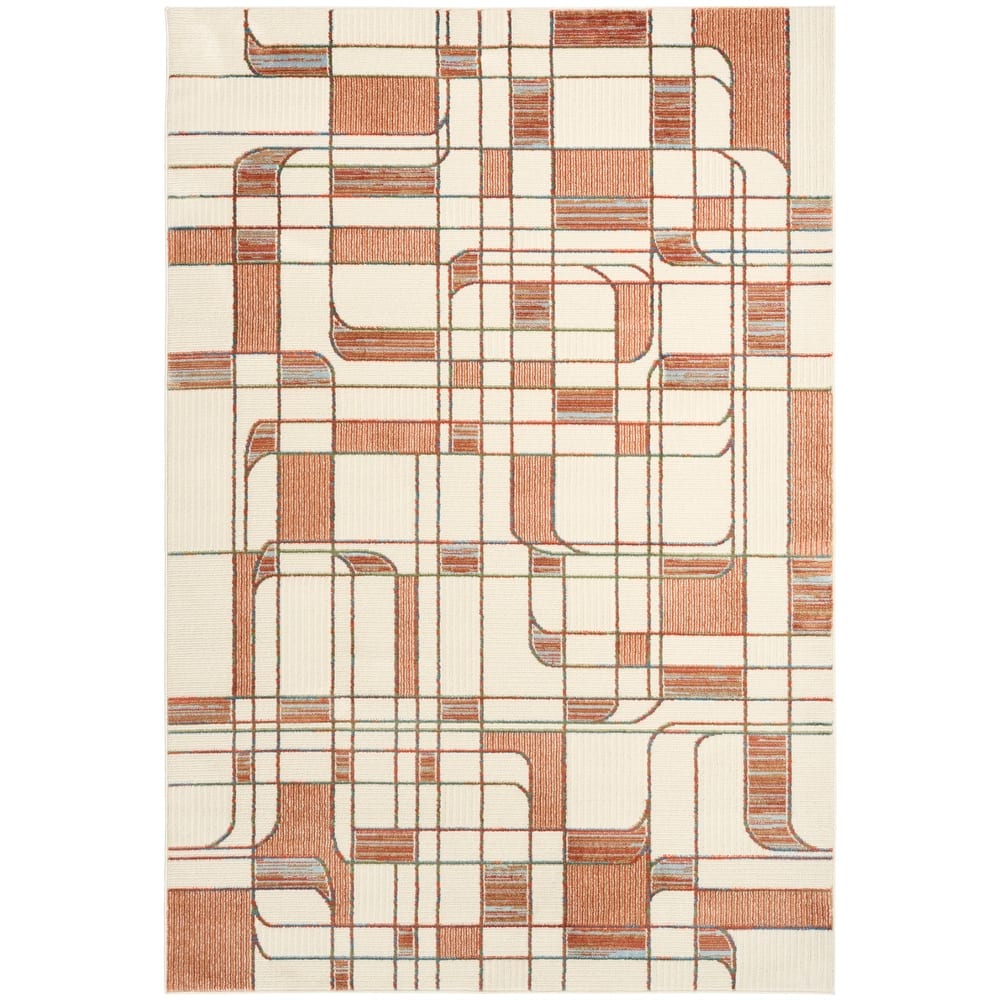 Nourison Nordic Indoor only Abstract Area Rug