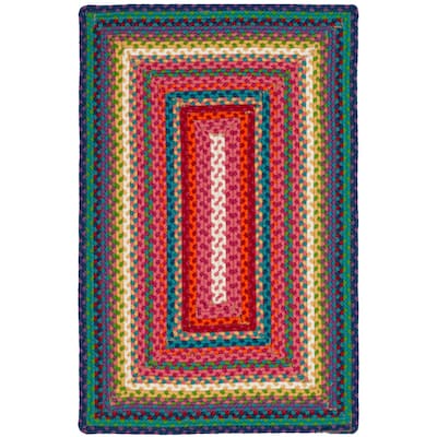 SAFAVIEH Handmade Braided Leonore Country Rug