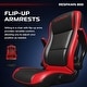 preview thumbnail 22 of 34, RESPAWN 800 Swivel Rocker Gaming Chair, Video Game Chair