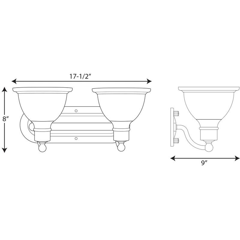 Parallel LED Collection 22" Brushed Nickel Etched White Glass Luxe Bath Vanity Light