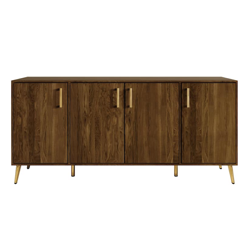 CraftPorch Simple Sideboard Cabinet - Brown