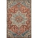 preview thumbnail 13 of 24, Alexander Home Madeline Medallion Hand-hooked Wool Star Area Rug 5' x 7'6" - Red/Multi - Rectangle