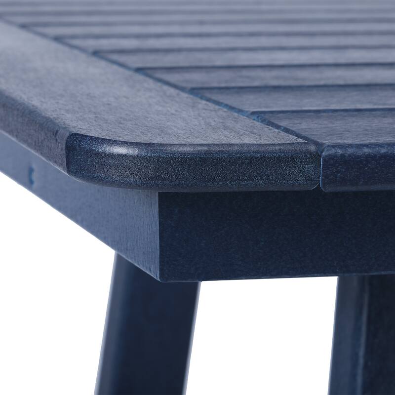 Laguna Hdpe All Weather Outdoor Patio 30" Square Counter Bistro Table