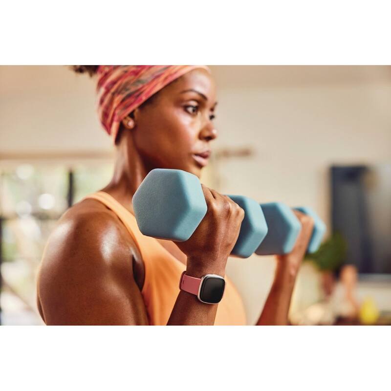 Fitbit - Versa 4 Copper Rose Fitness Smartwatch