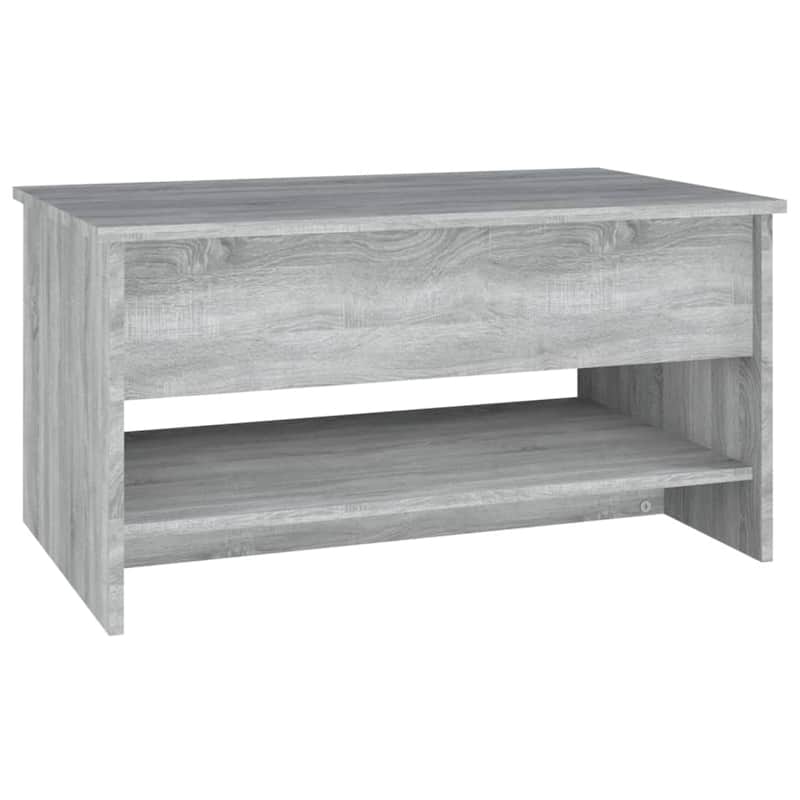 vidaXL Coffee Table Lift Top End Table Accent Side Sofa Table Engineered Wood - 31.5" x 19.7" x 16.7"