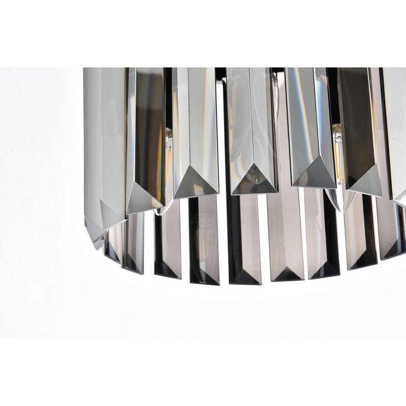 Royce Edge 3-Light Matte Black Pendant