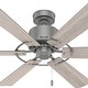 preview thumbnail 7 of 10, Hunter 52" Gilrock Windmill Ceiling Fan and Pull Chain - Industrial, Modern Farmhouse