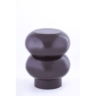 Round Iron Stool with Base - Medium