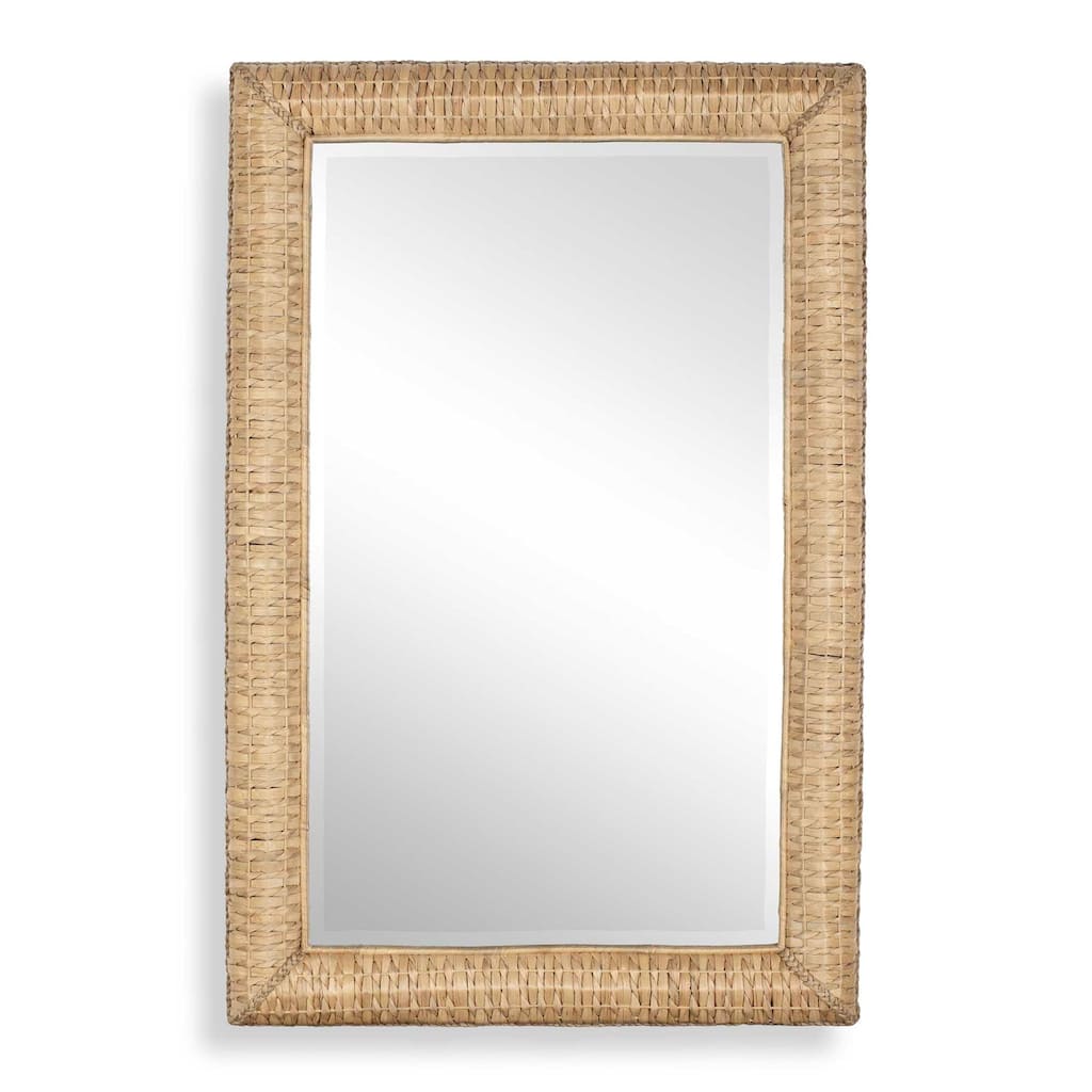 Uttermost 08251 Twisted Seagrass 38"W x 58"H Rectangular Beveled Other