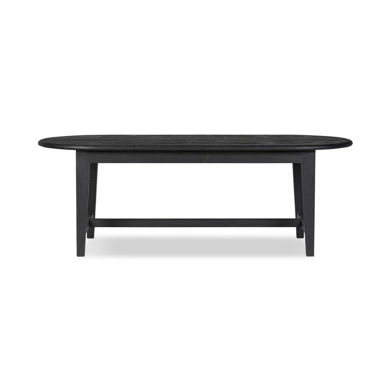Caine Dining Table 87"-Black Pine - 86.5W x 35.5D x 30H