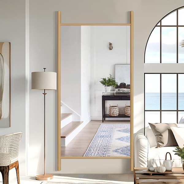 鏡 LADDER MIRROR Natural / IDEE MAYEERTY 71