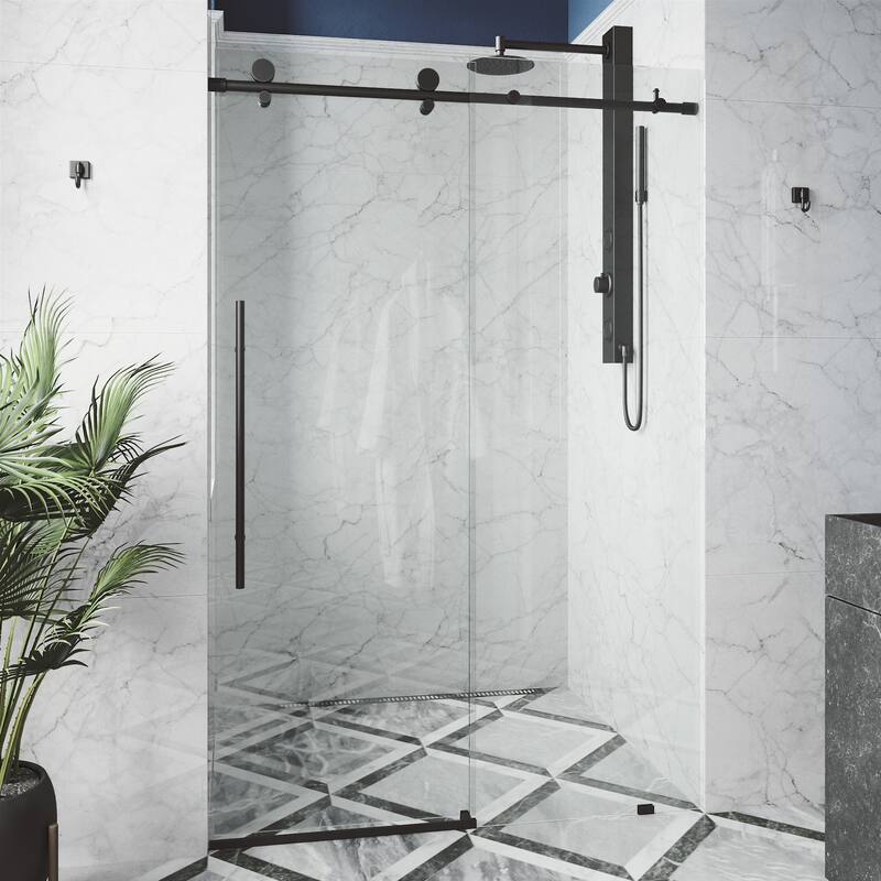 VIGO Elan E-Class Frameless Sliding Shower Door