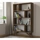 preview thumbnail 1 of 3, Flamingo 56'' H x 35'' W Standard Bookcase - 56" H x 35" W