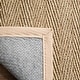 preview thumbnail 60 of 157, SAFAVIEH Natural Fiber Oceana Herringbone Seagrass Rug