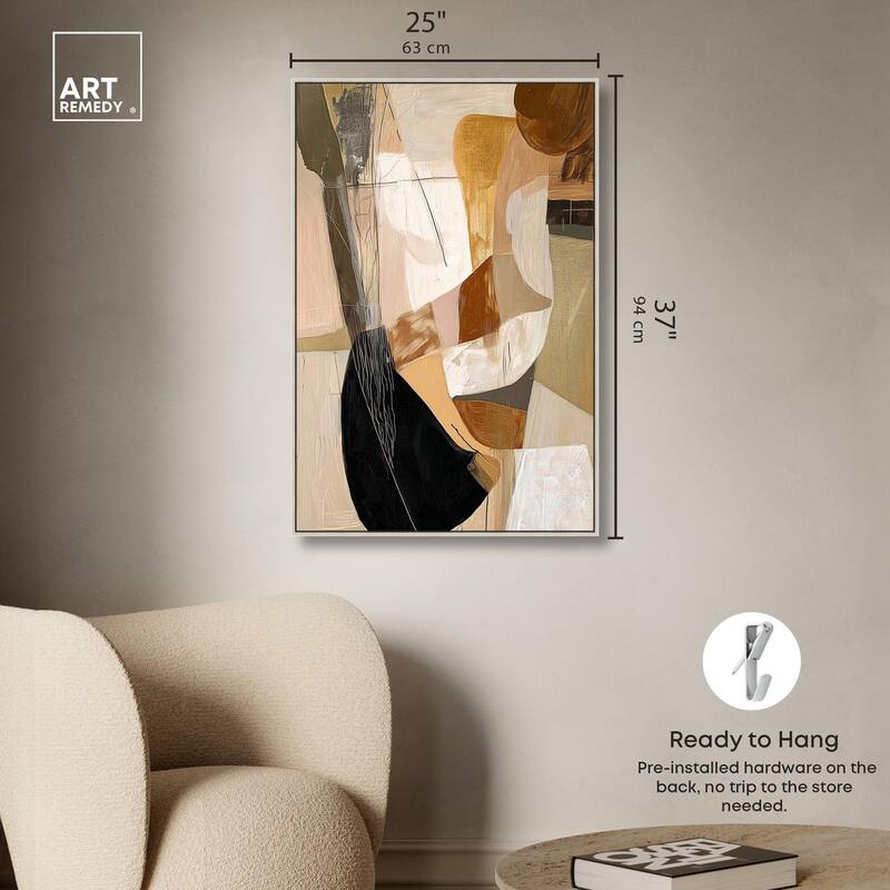 Tactile Depth II Canvas by Art Remedy