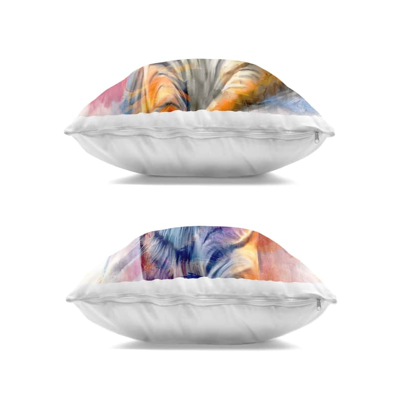 Stupell Prowling Jungle Tigers Decorative Printed Throw Pillow Design by Kim Allen (Set of 2)