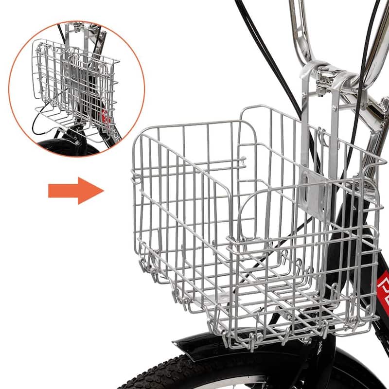 Adult Tricycle 24-Inch Wheel Trikes, Three Wheel Cruiser Bike