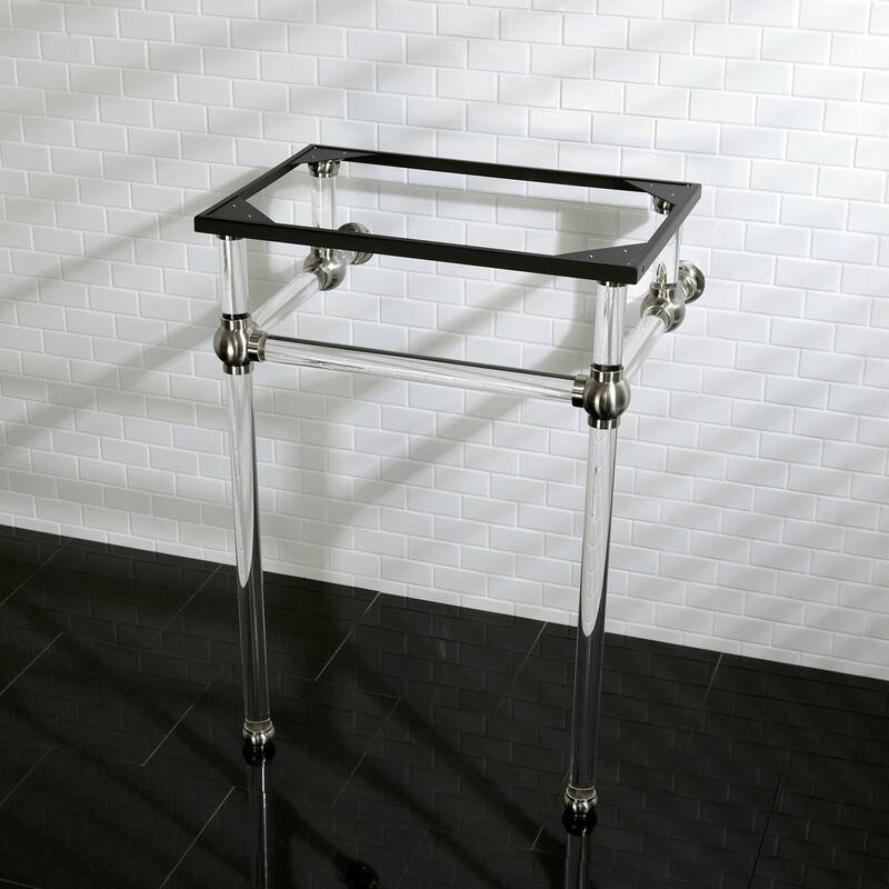 Kingston Brass Templeton Acrylic Console Sink Legs