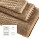 preview thumbnail 85 of 193, Linery & Co. Cotton Diamond Waffle Texture Bath Towels.