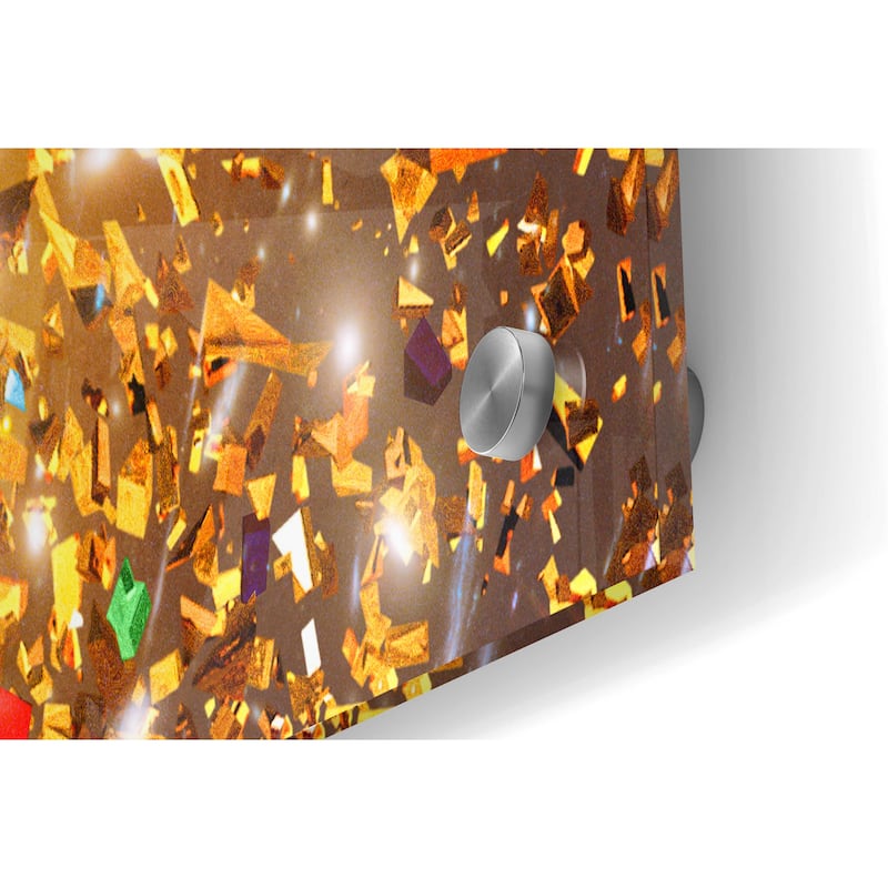 Epic Art 'Bitcoin Gilt', Acrylic Glass Wall Art