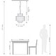 preview thumbnail 12 of 10, 9/10-Light Luxury Stainless Steel Chandelier with Crystal Accents