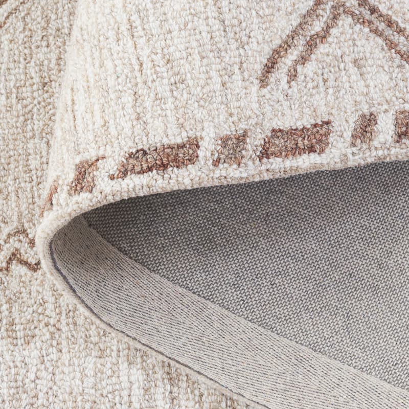 SAFAVIEH Handmade Kenya Tiburcia Rustic Southwestern Boho Wool Rug