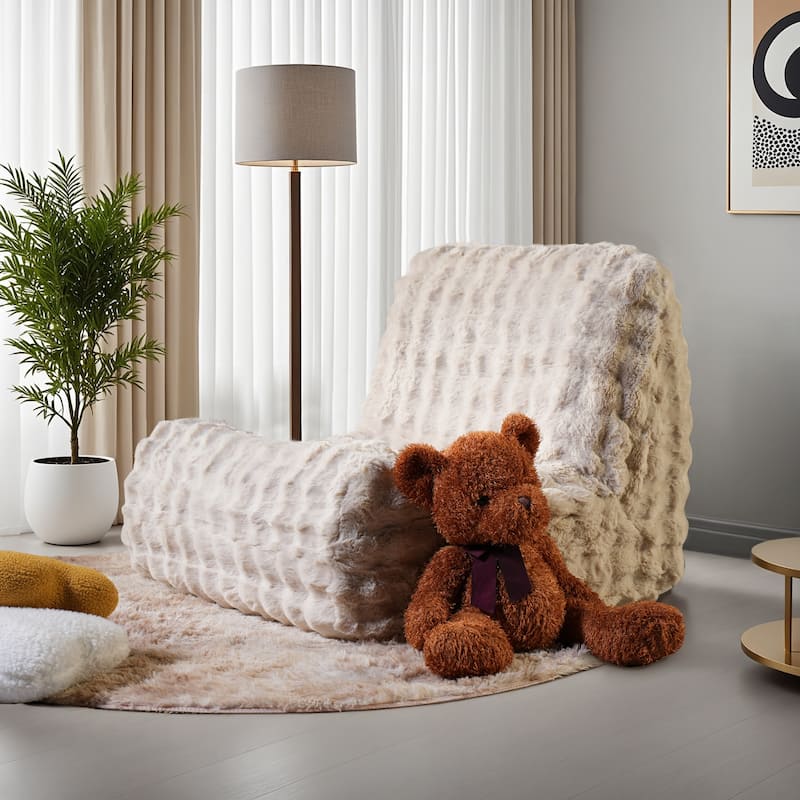 XIZZI Bean Bag Chair for Living Room Soft Plush Lounge Seating