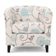 Preston Floral Fabric Club Chair by Christopher Knight Home