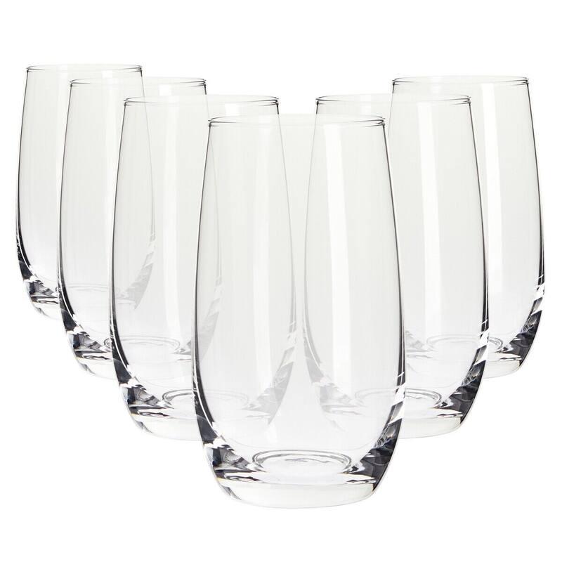 6Pcs 12oz Tall Highball Drinking Glasses Bed Bath & Beyond 40034823