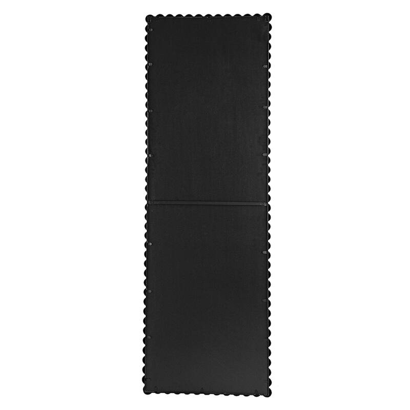 Full Length Mirror with Metal Beaded Frame