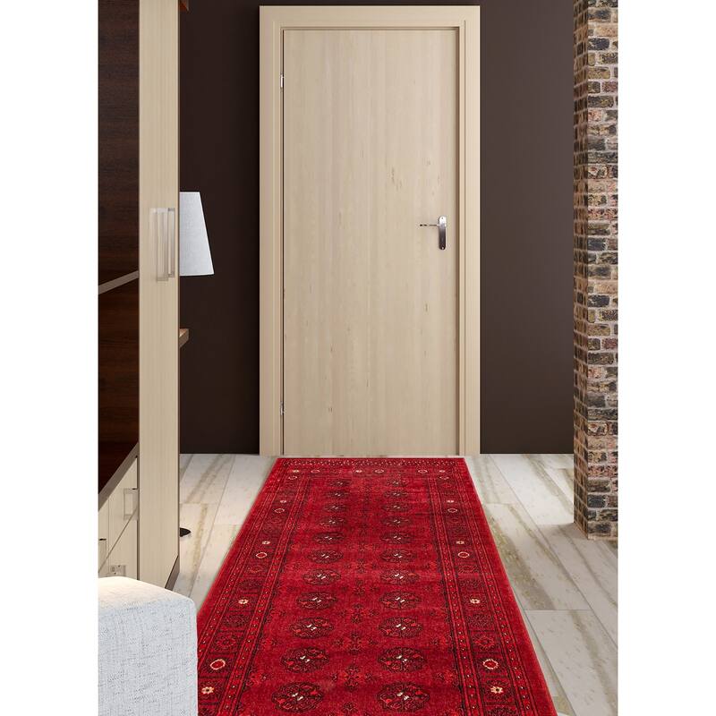 ECARPETGALLERY Bokhara Traditional Rug