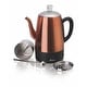 preview thumbnail 1 of 12, Euro Cuisine Electric Percolator 8 Cups