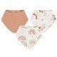 preview thumbnail 21 of 48, Crane Baby 3-pc. Bib Set Rainbow