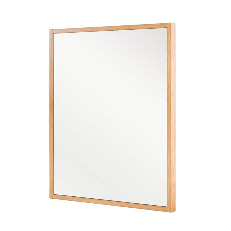Nova Domus Berlin Modern Natural Oak Mirror - White/Oak