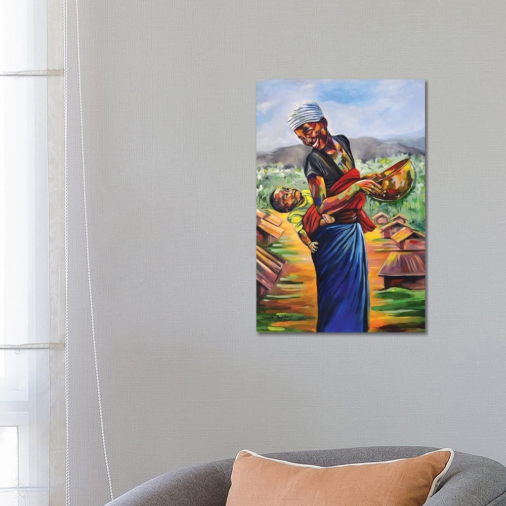 iCanvas "Cradle" by Damola Ayegbayo Canvas Print