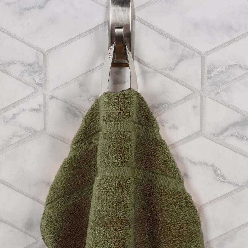 Superior Napa Zero Twist Cotton Soft Waffle Bath Towel Set of 3