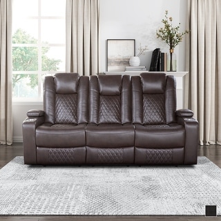Hyllmont Gray Power Reclining Sofa Set Gray Power Reclining Sofa