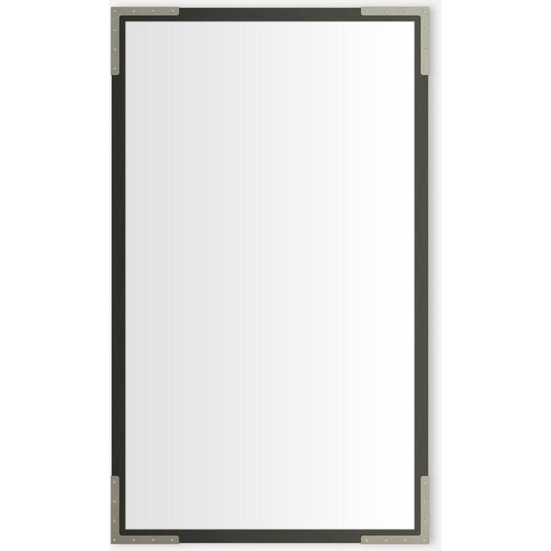 Robern CC2440D4NDSC Craft Series 23-1/4" x 39-3/8" Framed Single Door - Iron Black with Brushed Pewter