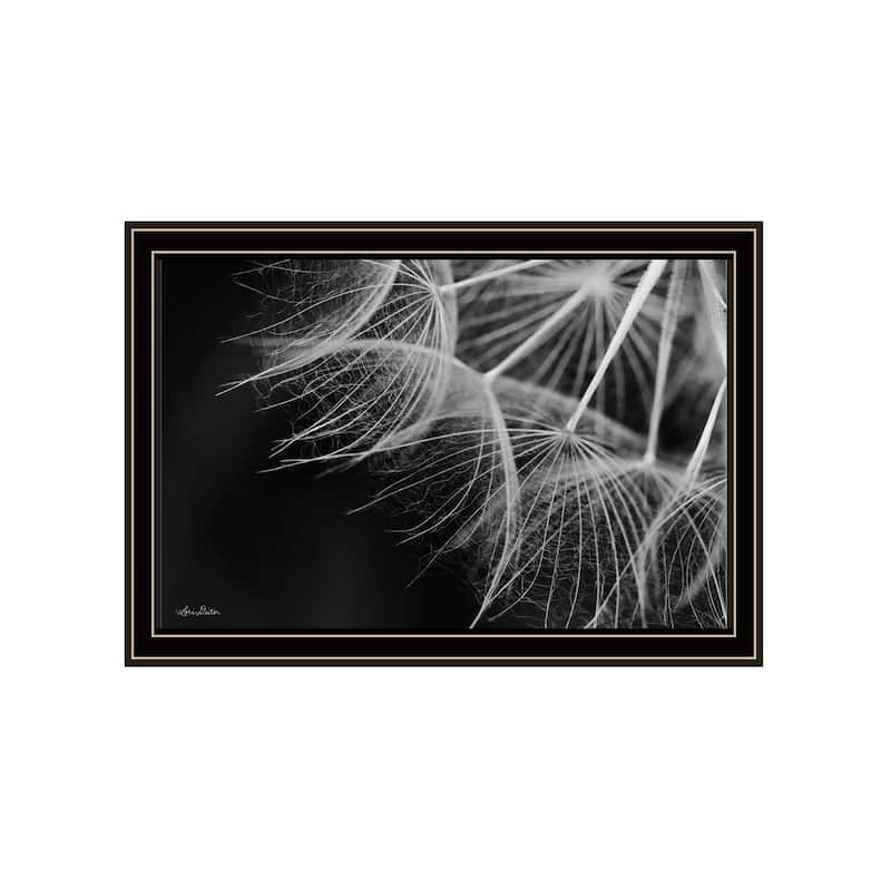 TrendyDecor4U Contemporary "Delicate Beauty" Framed Print Wall Art - Multi