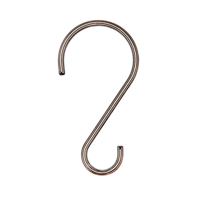 Utopia Alley Rustproof Zinc Shower Curtain Hooks Rings, Set of 12