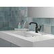 Delta 589SH-DST Tetra 1.2 GPM Single Hole Bathroom Faucet and Push ...